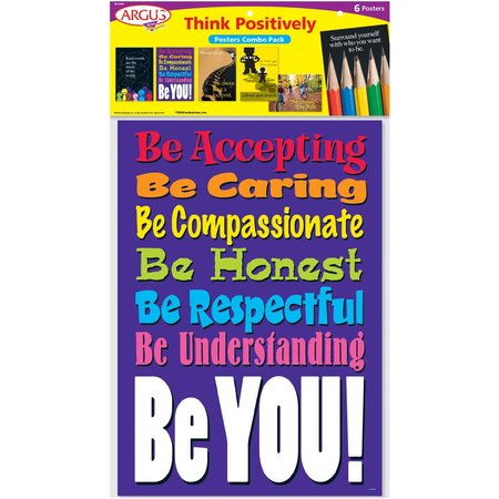 Argus Think Positively ARGUS® Posters Combo Pack TA67909